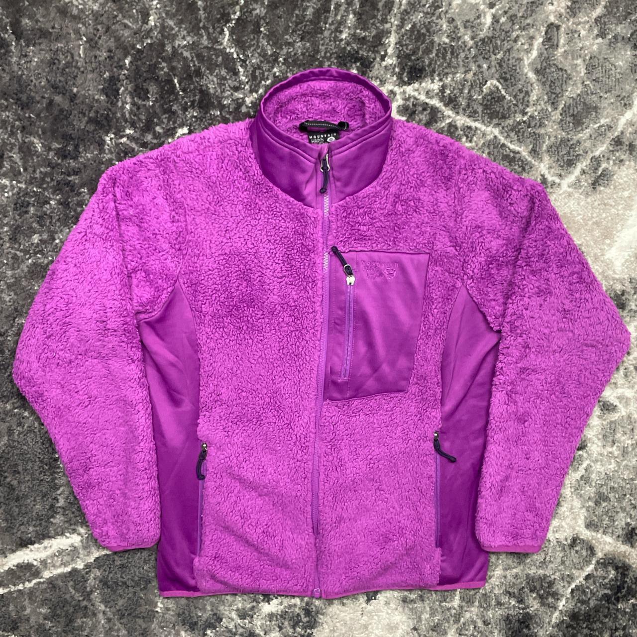 Mountain Hardwear Women's Windbreaker Jacket - Purple - L – Mountain Hardwear Jacket Womens Large Monkey Fleece …