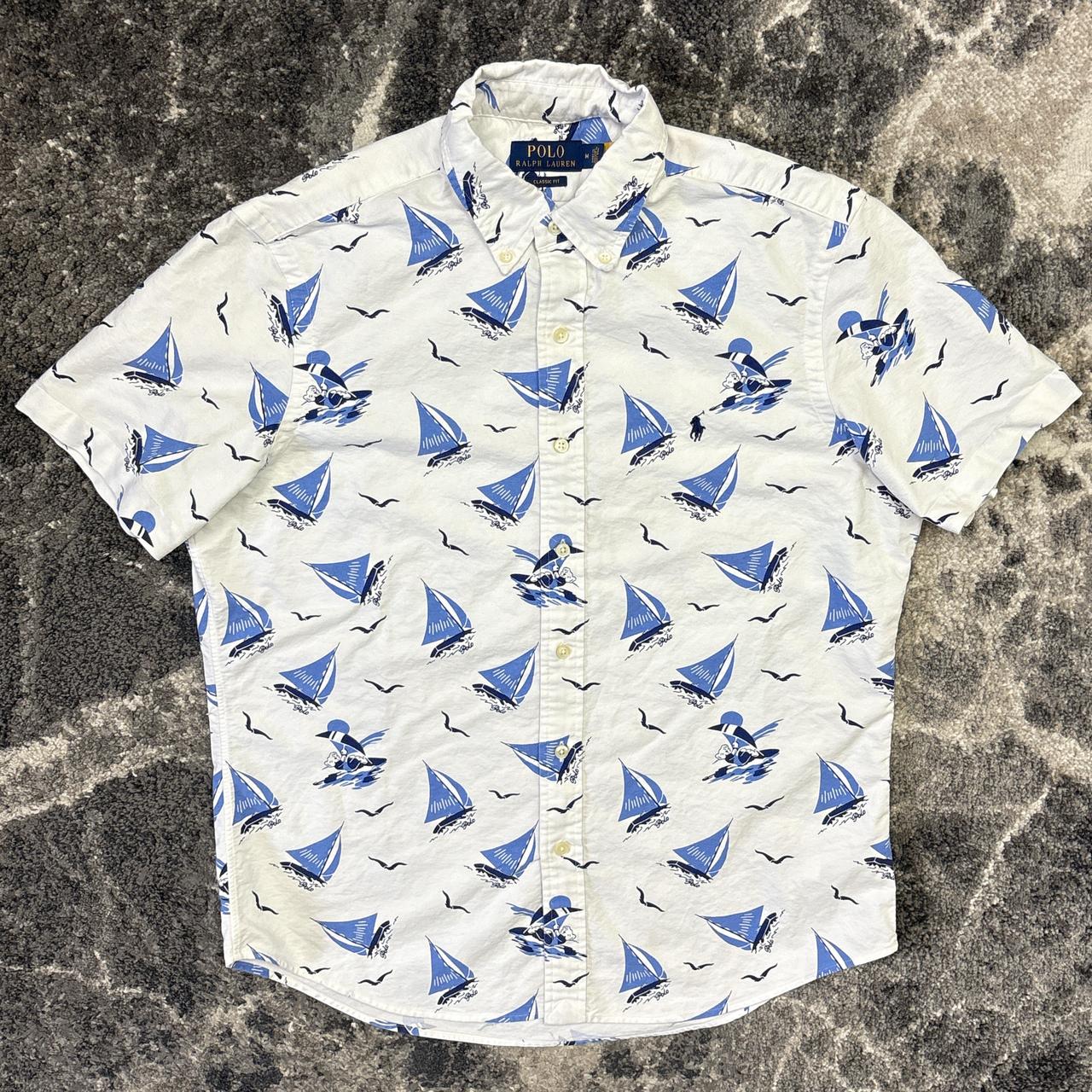 Polo Ralph Lauren Shirt Mens Medium Polo Bear Depop