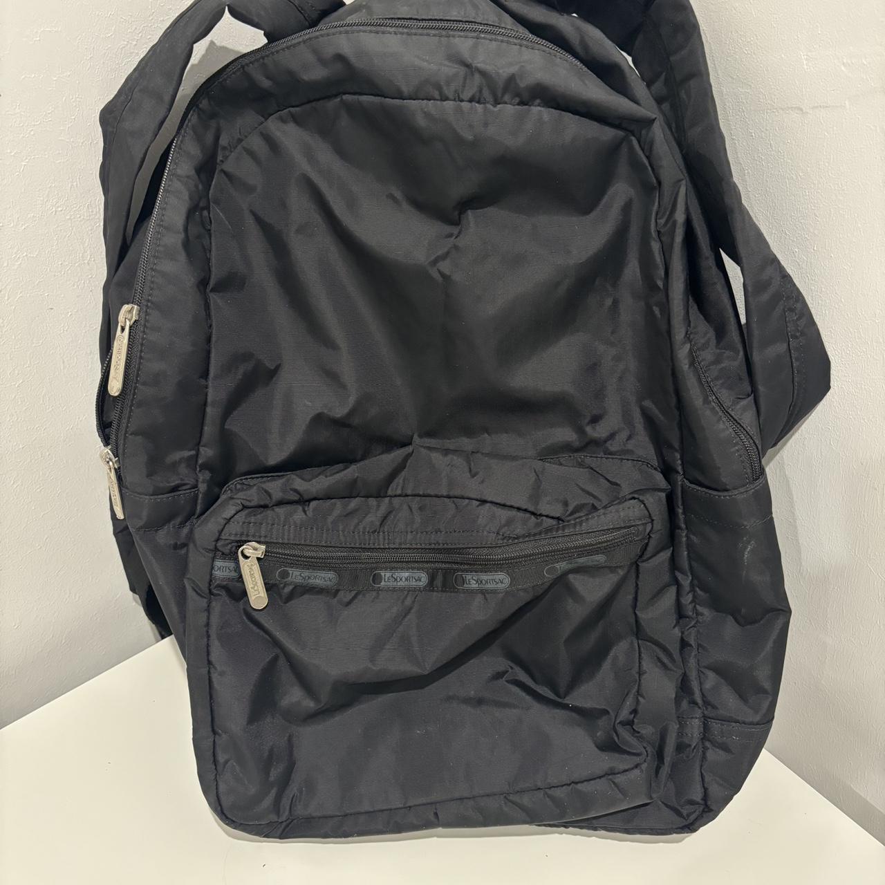 Lesportsac on sale black backpack