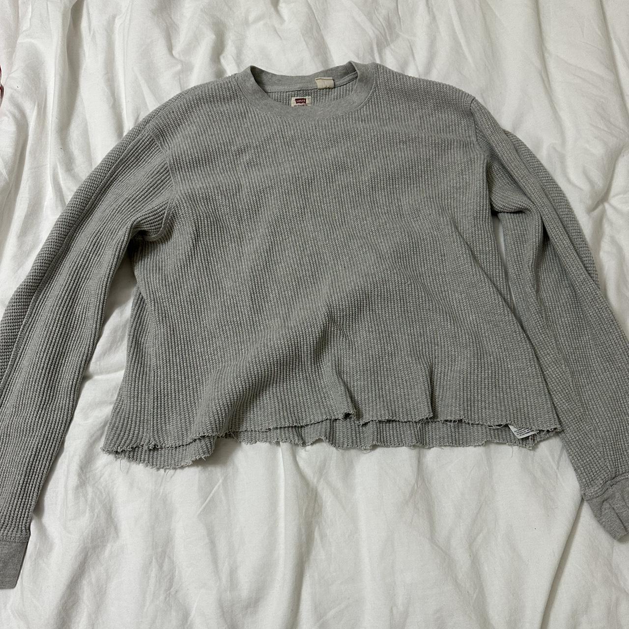 Levi's Men's Grey Jumper | Depop