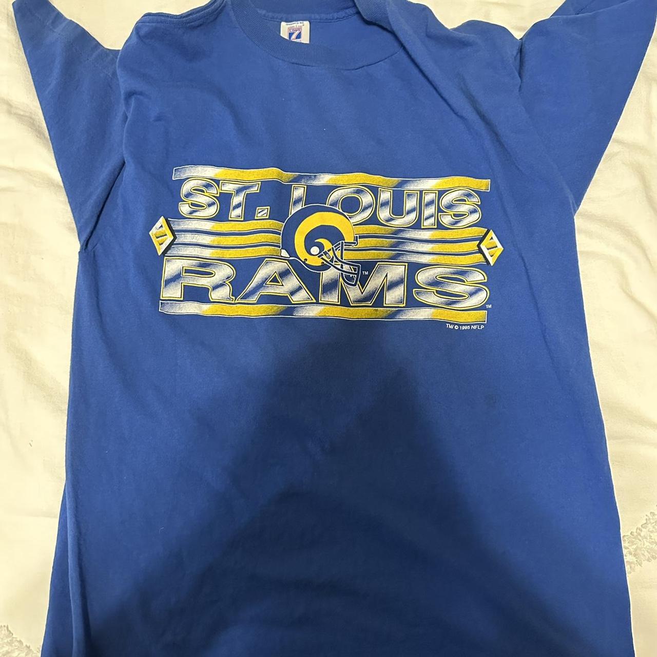 Vintage rams t sale shirt