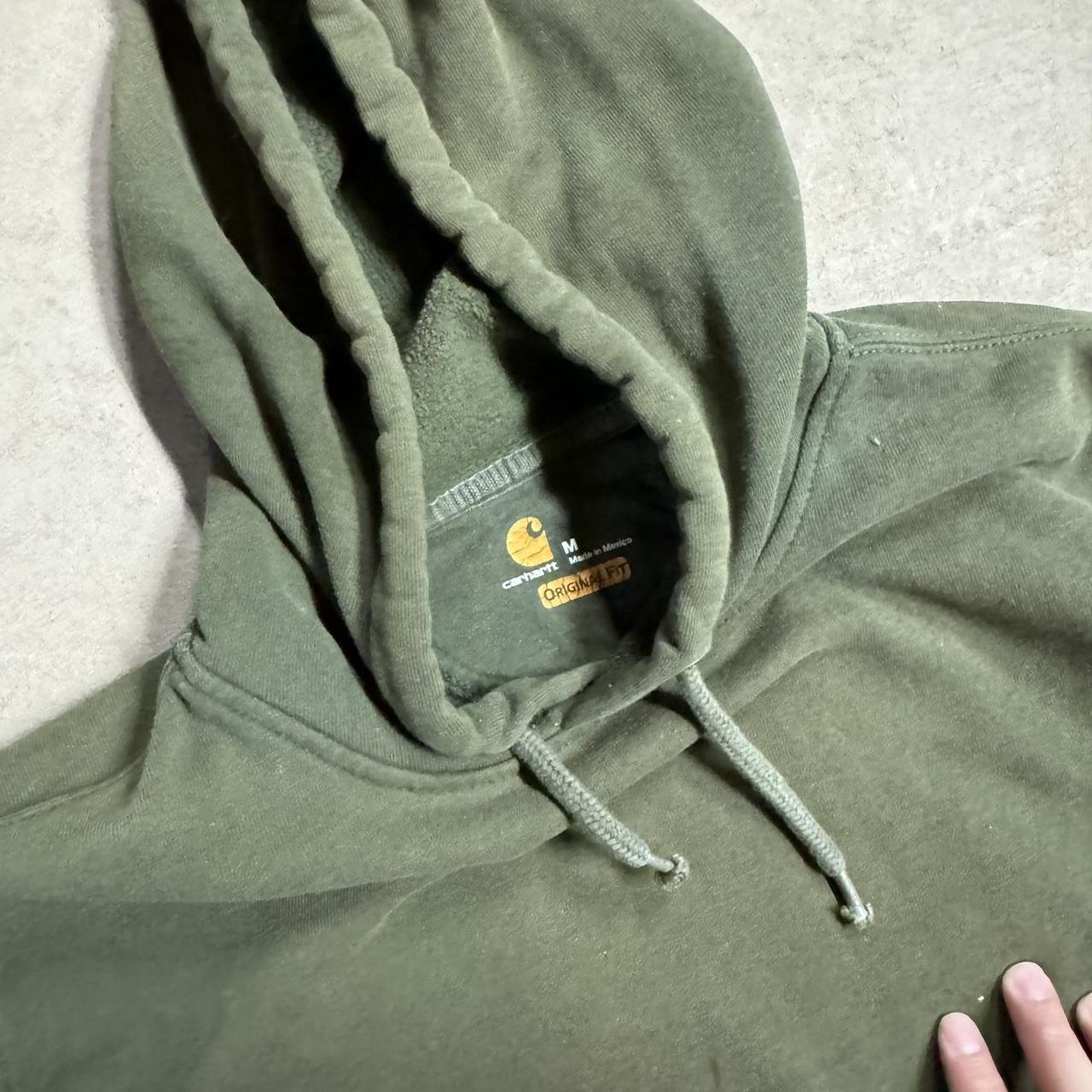 Faded green outlet hoodie