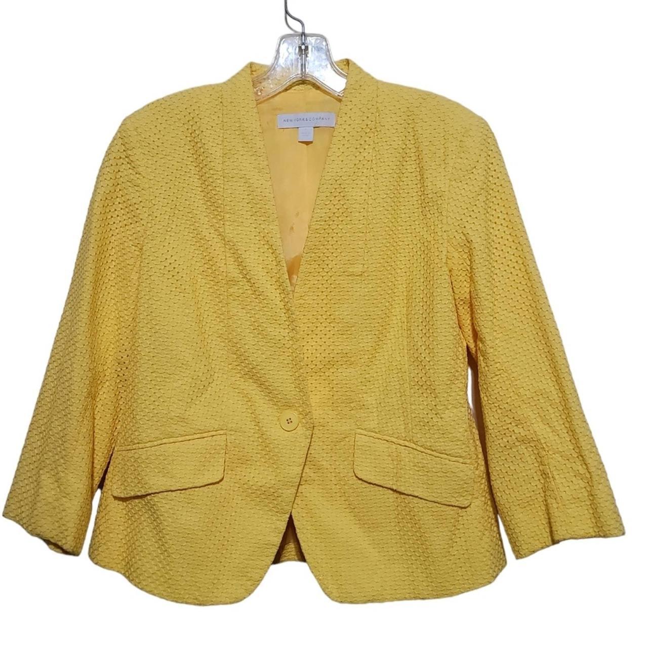 Stackable Expressions Women's Jacket - Yellow - 6… - image 1