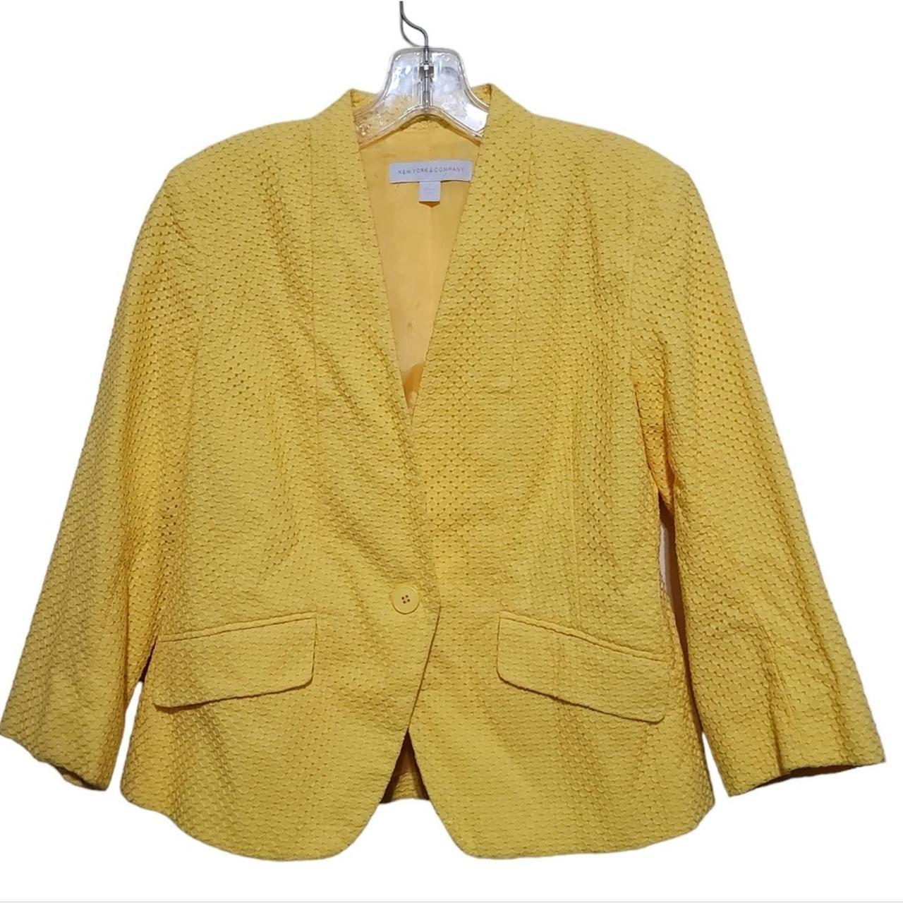 Stackable Expressions Women's Jacket - Yellow - 6… - image 4