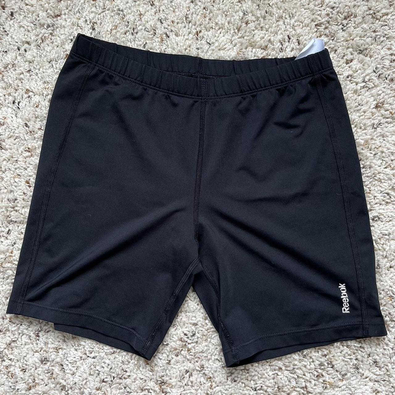 Reebok Spandex Shorts Children’s Size Large - Depop