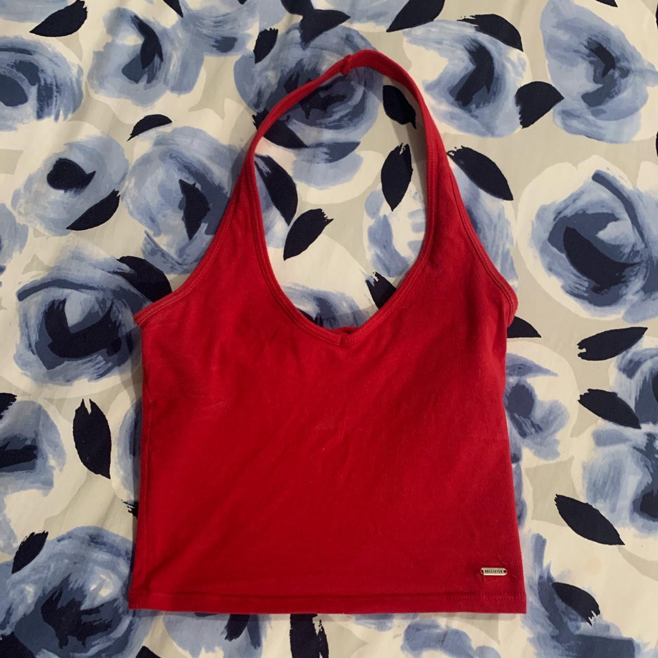 Hollister halter top size xxs Depop