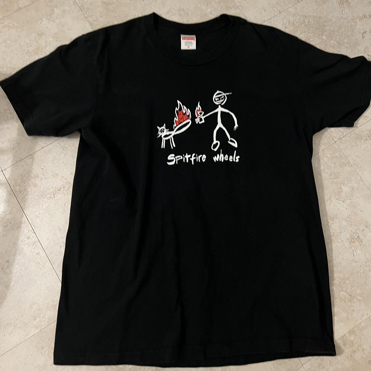 Spitfire wheels best sale supreme shirt