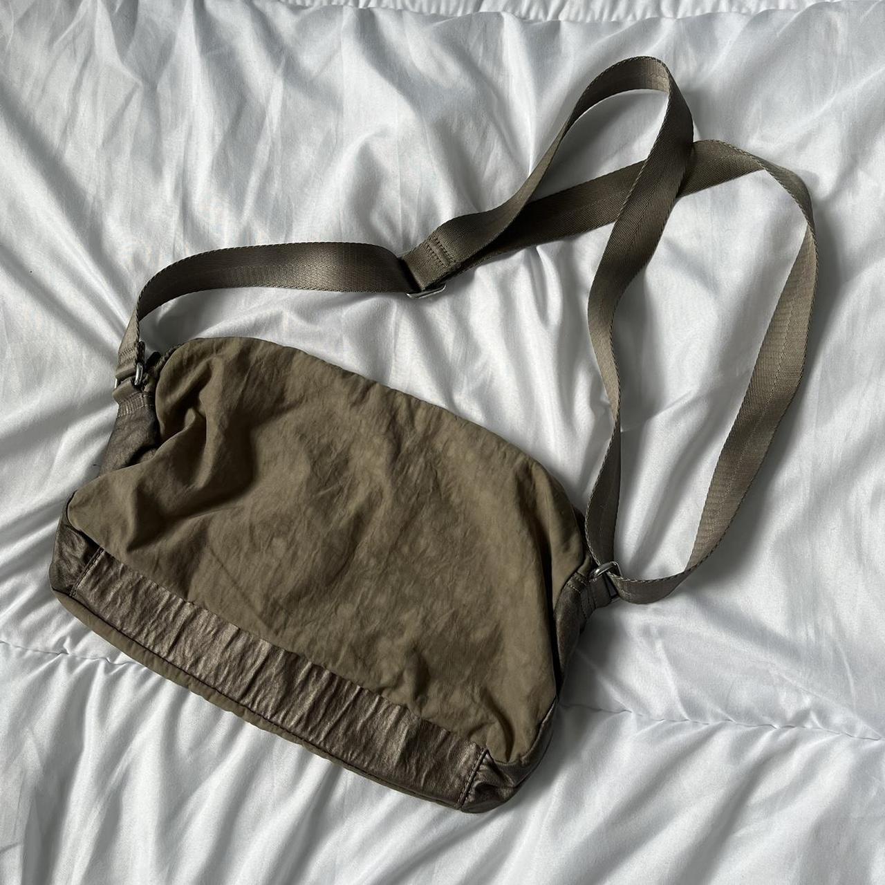 Kipling khaki crossbody bag good condition •... Depop