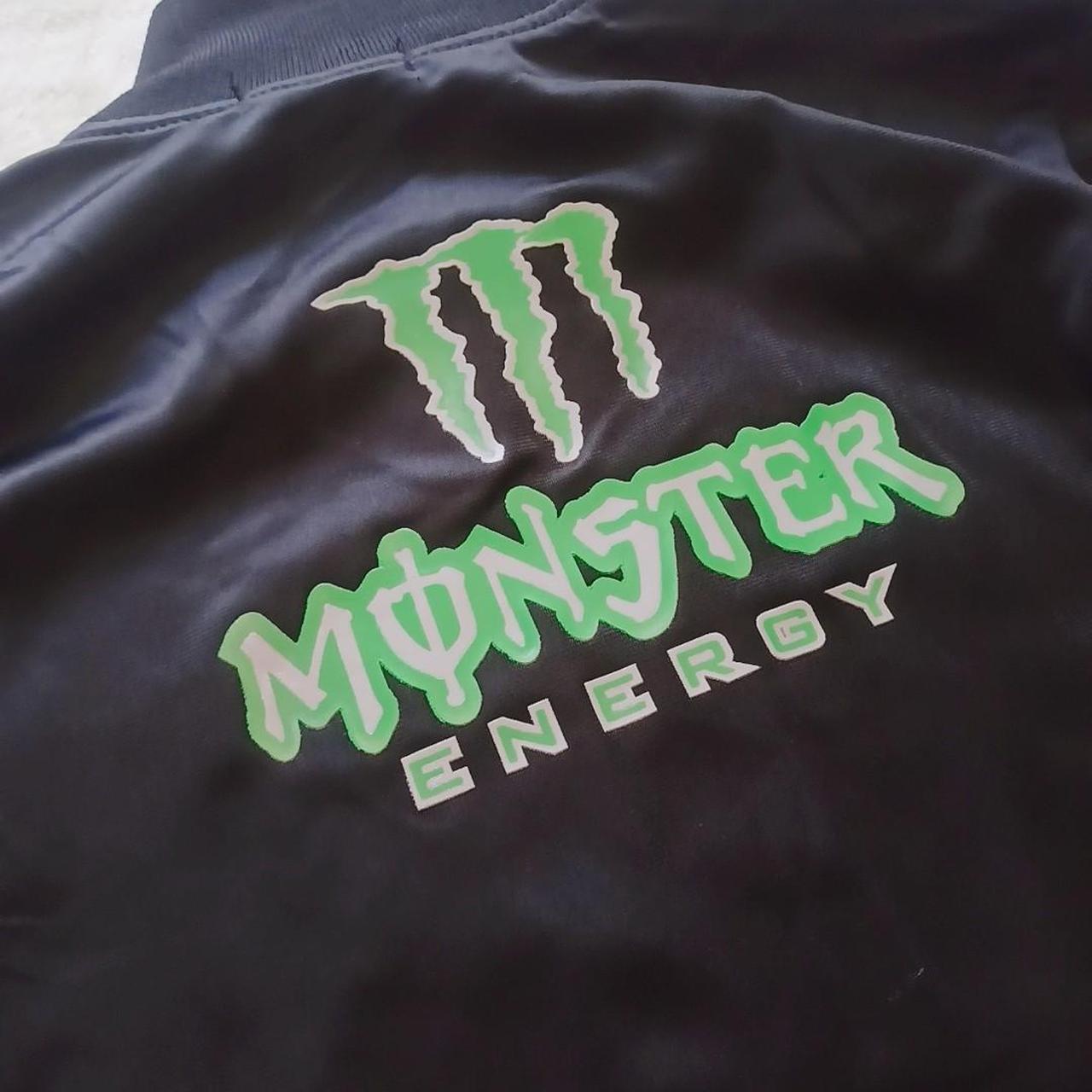 Monster Energy Shirt Size L but fits smaller more - Depop