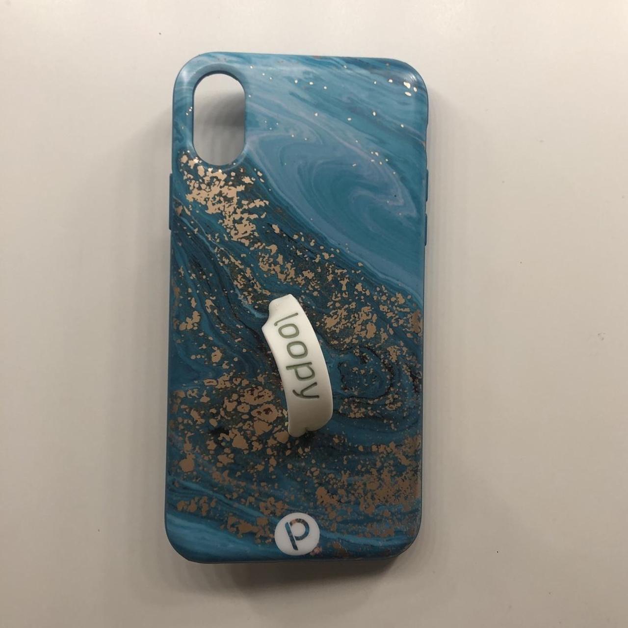 blue marble loopy case iphone x super convenient and... Depop