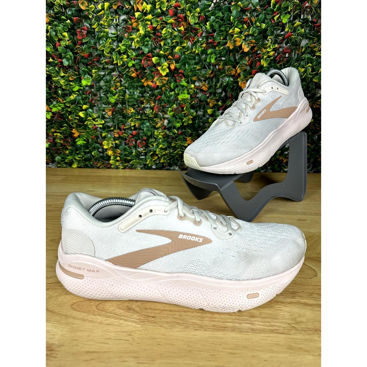 Brooks Ghost Max Running Shoes Sneakers Crystal Gray. Depop