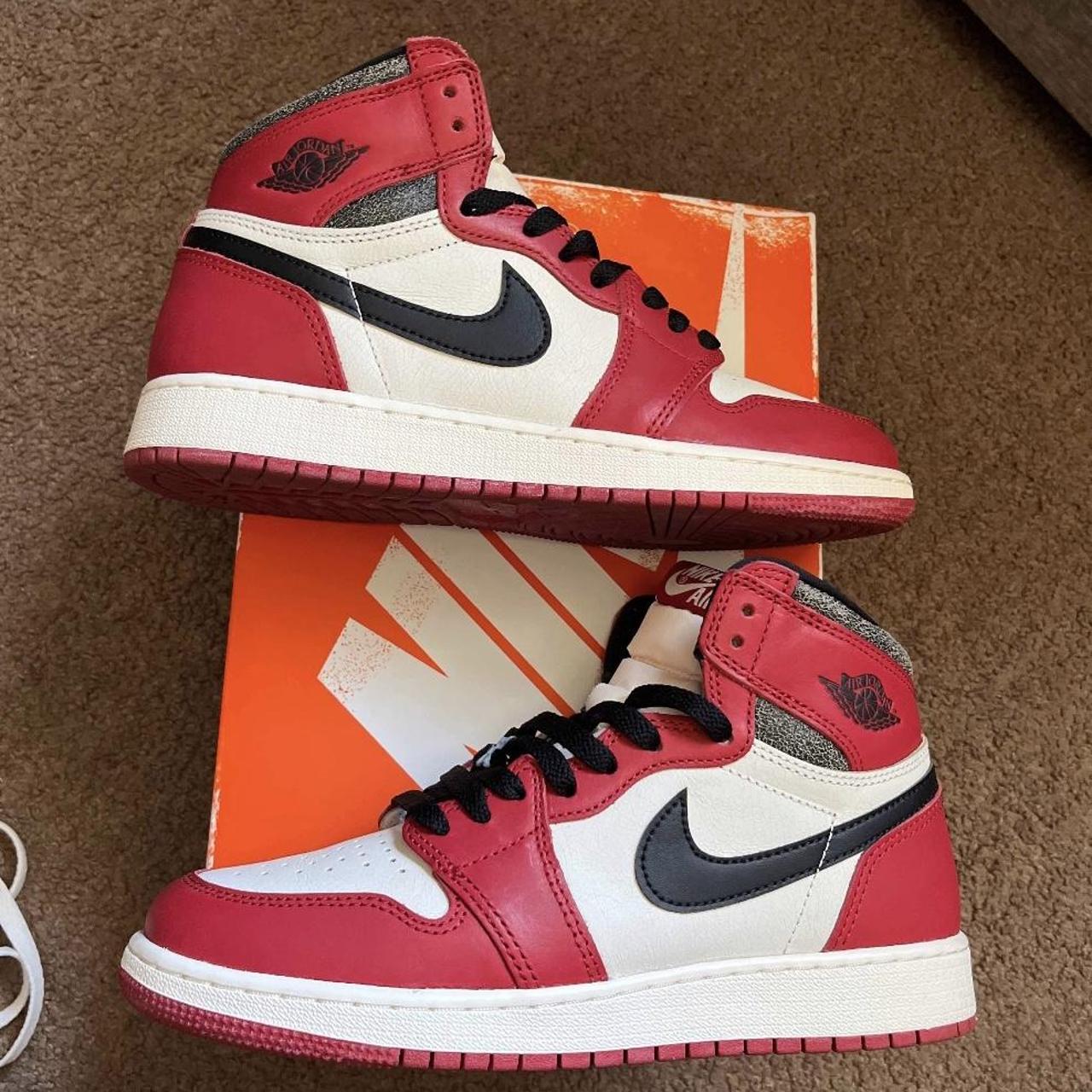 2022 Air Jordan 1 Retro High OG "Chicago Lost & Found' - Depop