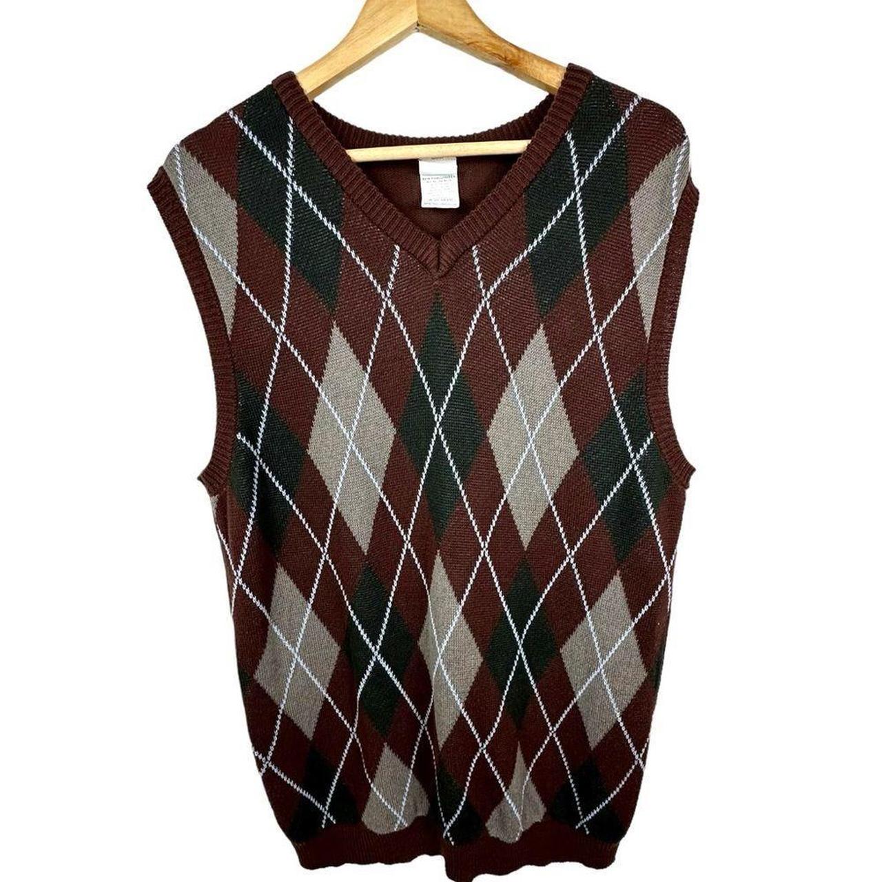 Step Brothers Movie Costume Argyle Knit Winter Vest...