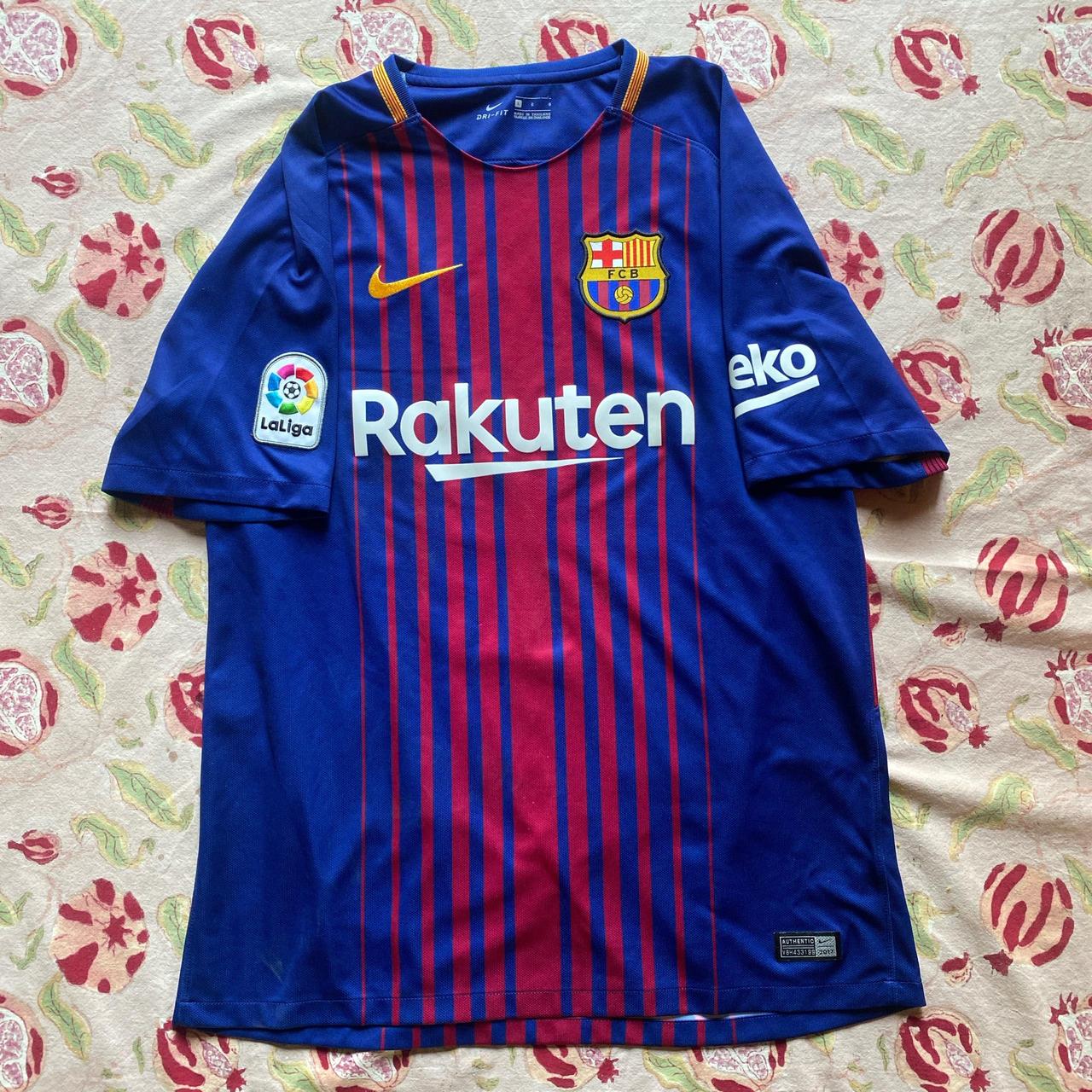 Nike FC Barcelona 2017/2108 Neymar JR Kit 100%... - Depop