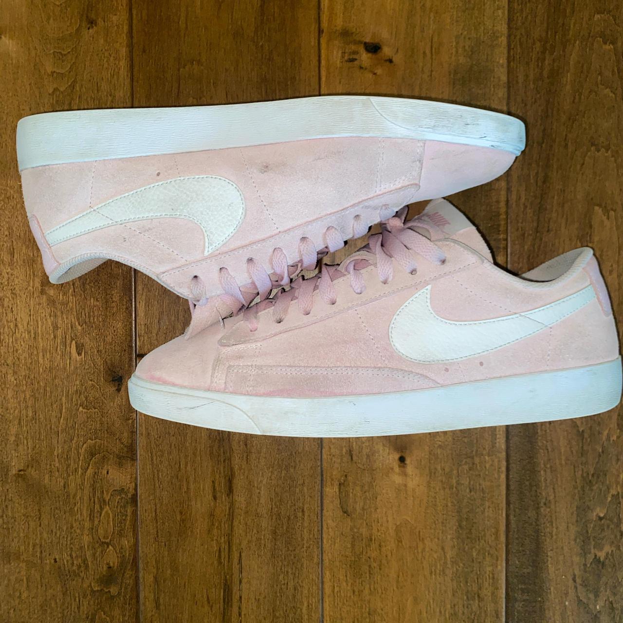 Pink Nike Low Suede Blazers Nike Blazer Low Top, SIZE Womens, Pink