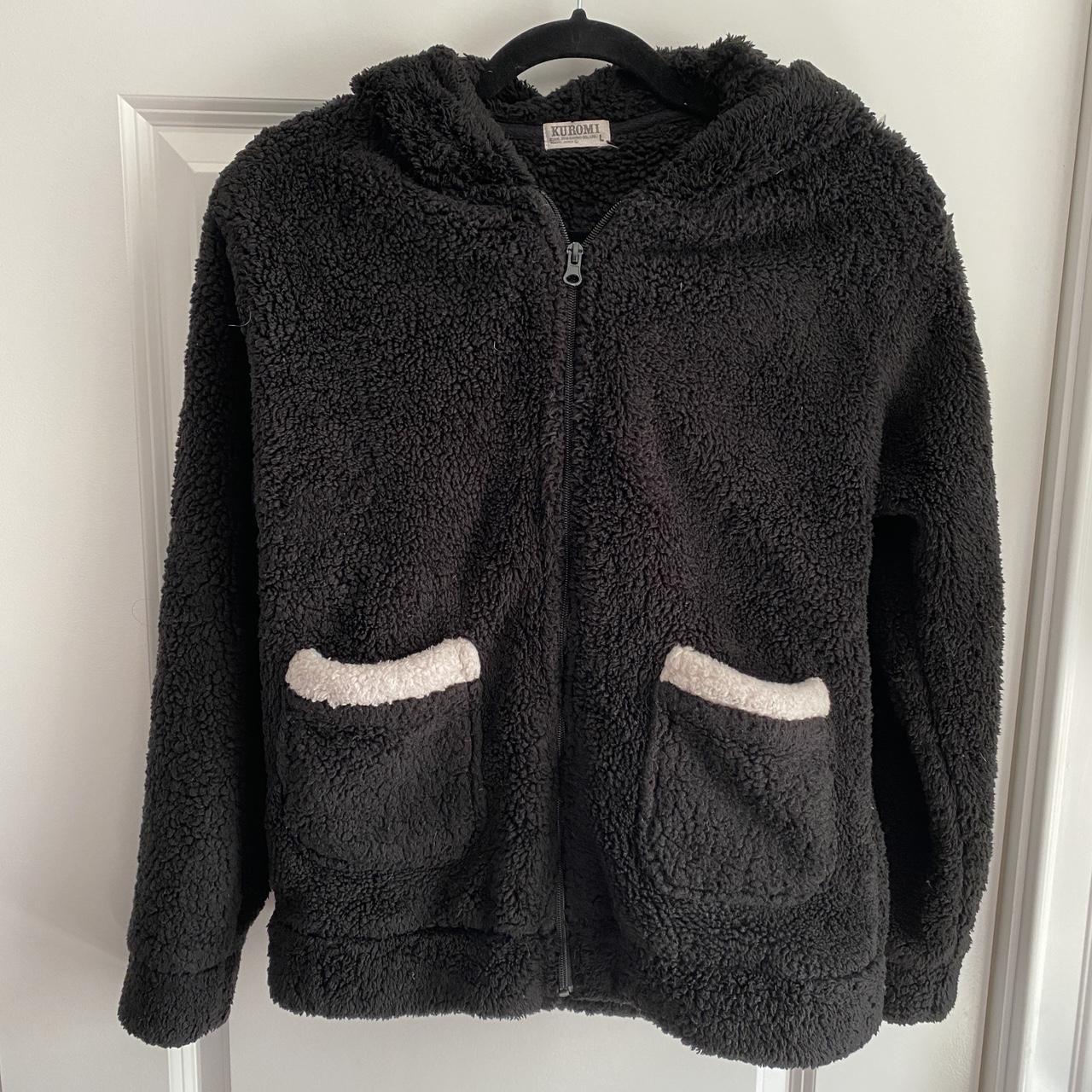 Officially Licensed Sanrio Kuromi Fleece Zip Up... - Depop