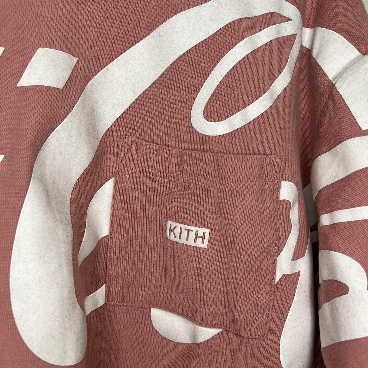 Kith x Coca-Cola Long Sleeve Tee Preloved- 8/10... - Depop