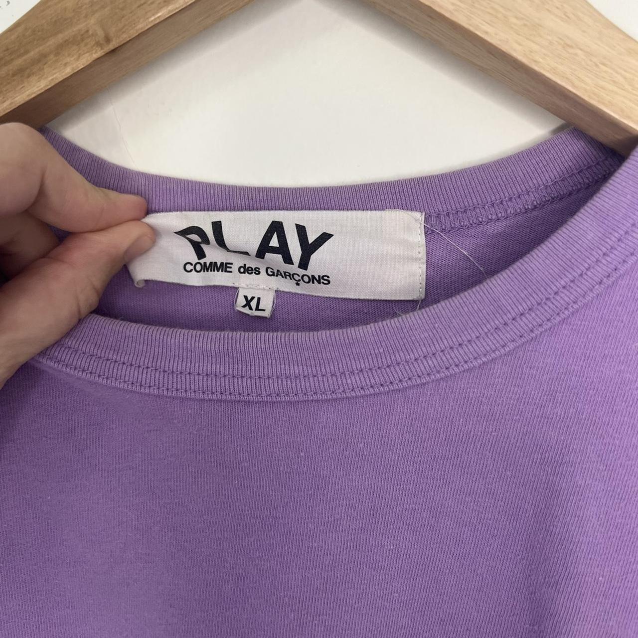 Comme des gar?ons outlet play t shirt zara