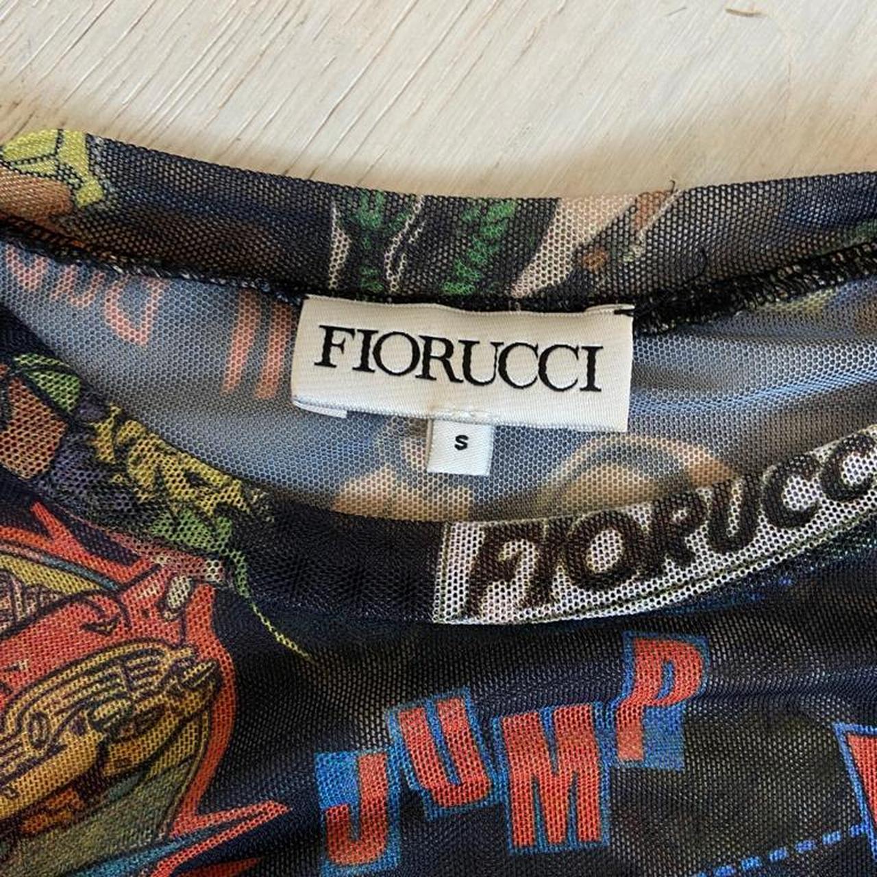 Fiorucci mesh black top worn once in great condition ️ - Depop