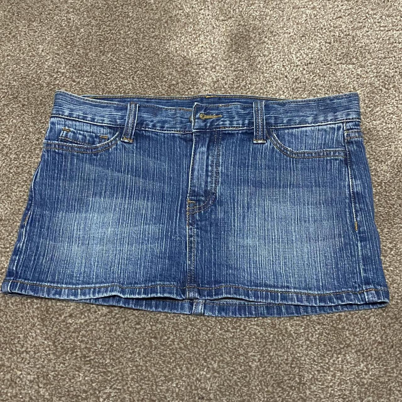 !!USE PAYPAL TO BUY!! malia denim skirt! new... - Depop