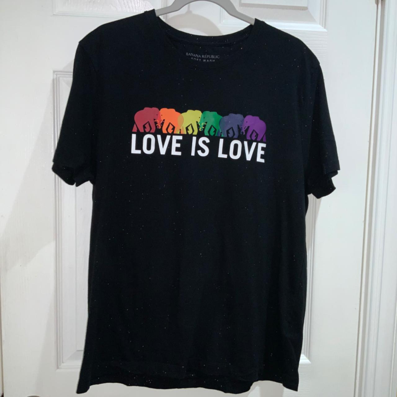 love is love shirt banana republic