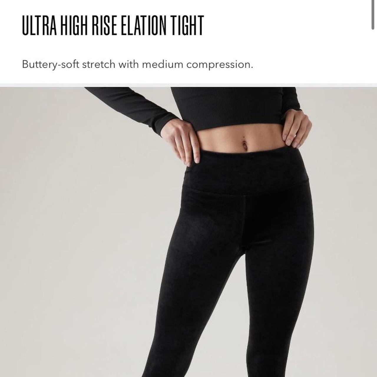 athleta ultra high rise elation 7/8 leggings! size - Depop