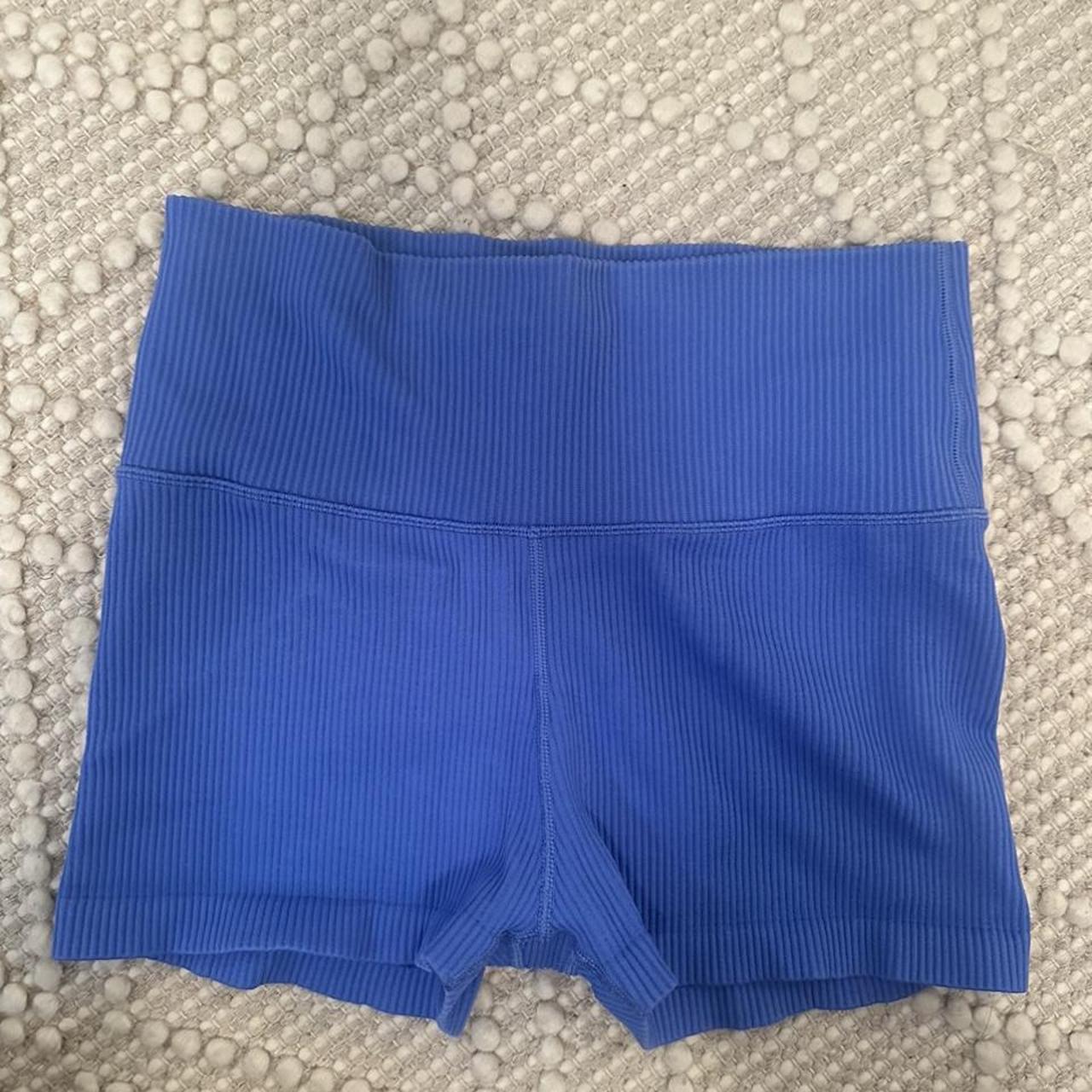 Aerie Women's Blue Shorts | Depop