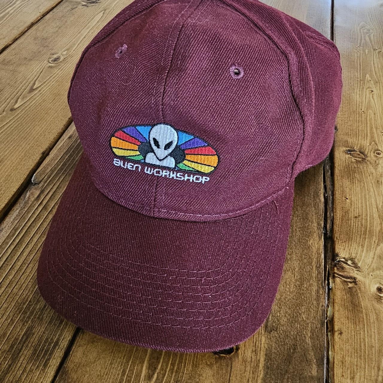 Vtg 90s Snapback Hat Alien Workshop Spectrum Made in | Depop