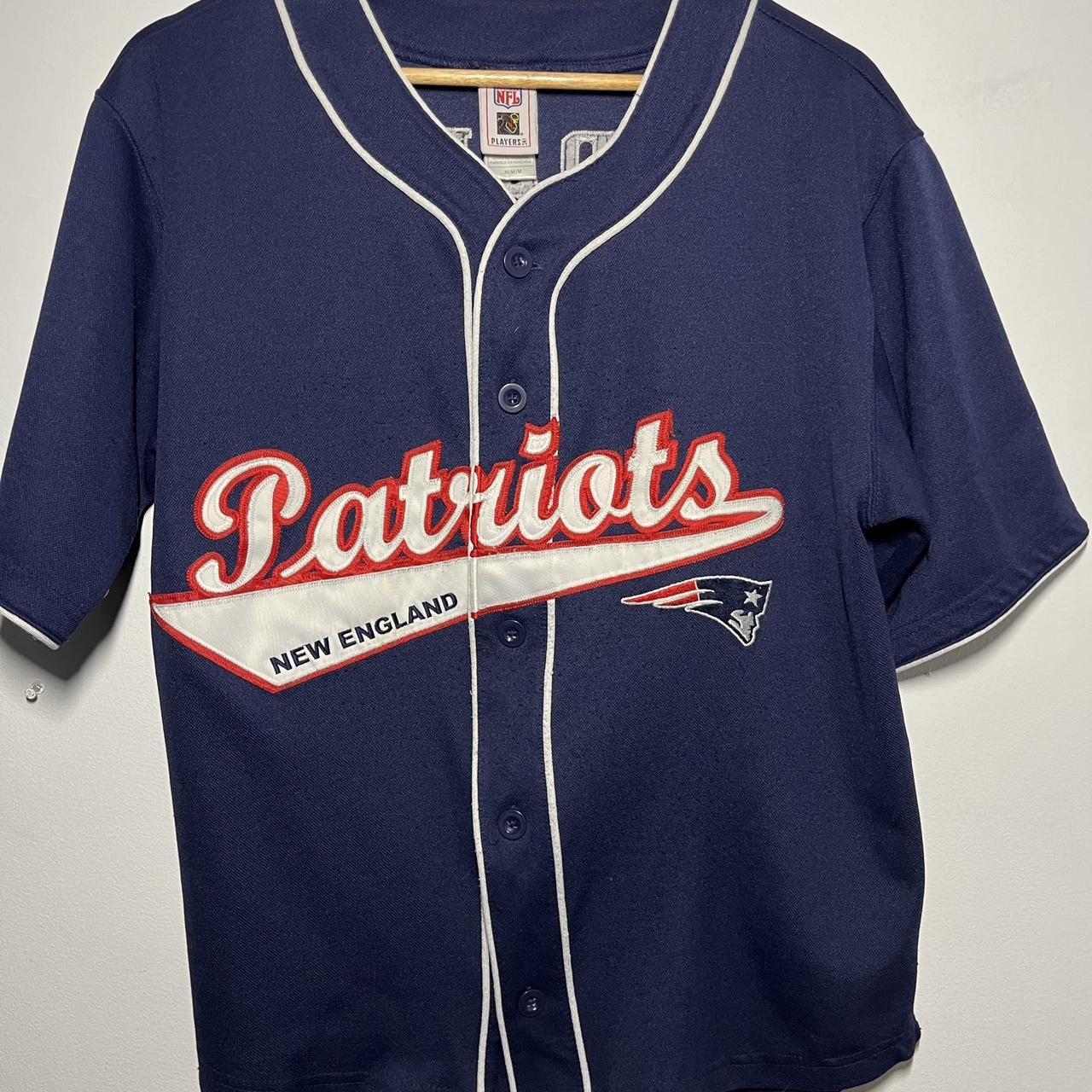 Tom Brady New England Patriots Baseball Jersey VTG - Depop