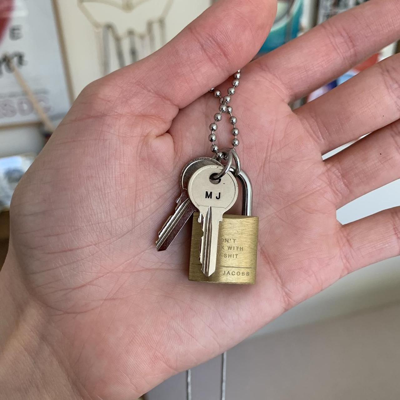 heaven by marcjacobs LOCK AND KEY CHAIN(LOCK AND KEY-CHAIN heaven by marcjacobs LOCK AND KEY CHAIN(LOCK AND KEY-CHAIN