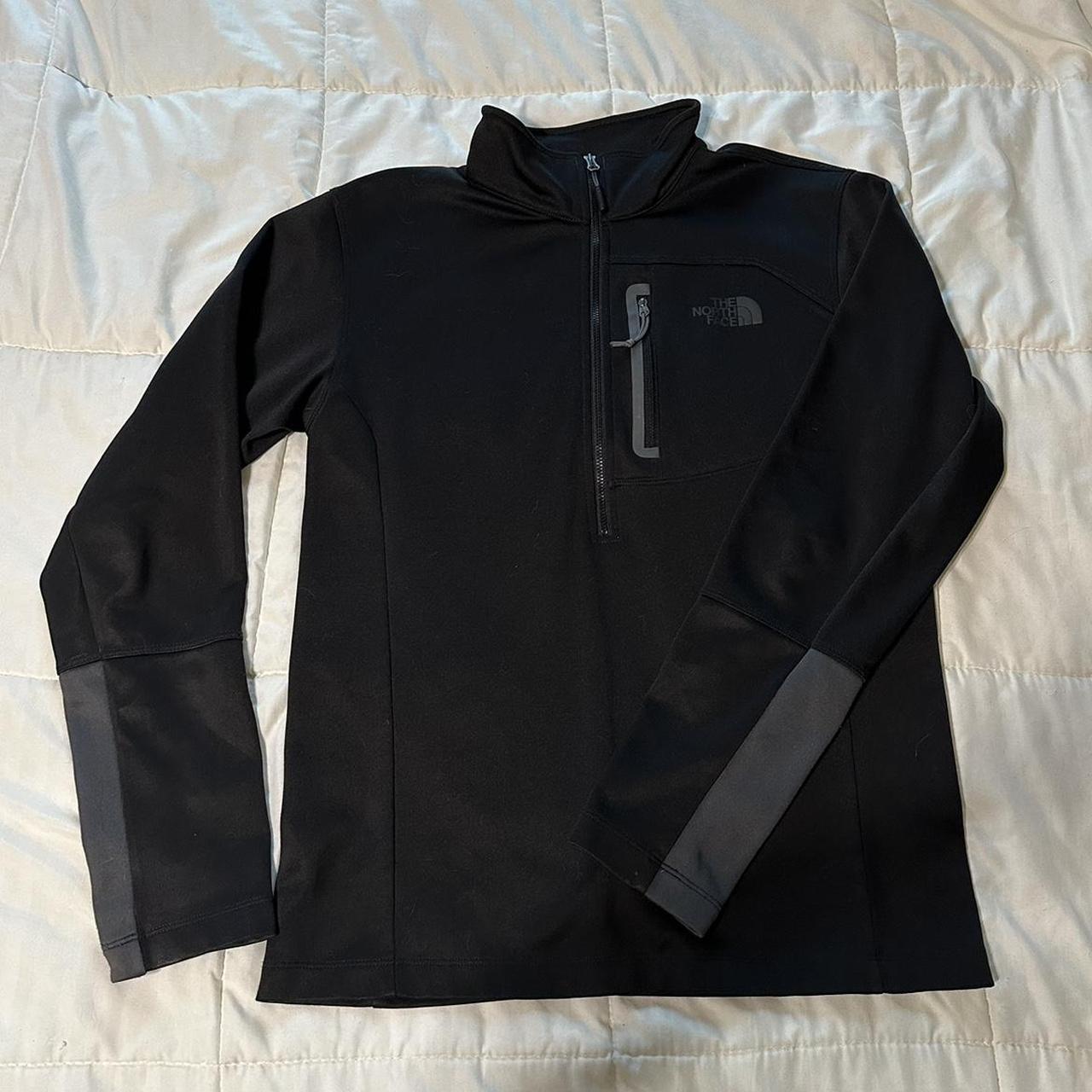 The North Face quarter zip tech fleece - size:... - Depop