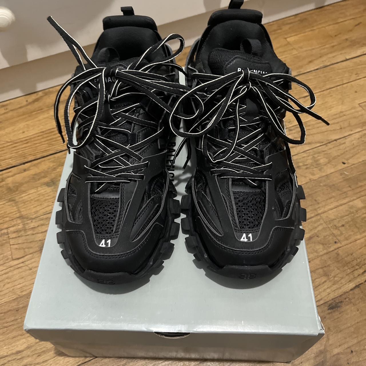 Balenciaga Men's Black Trainers | Depop