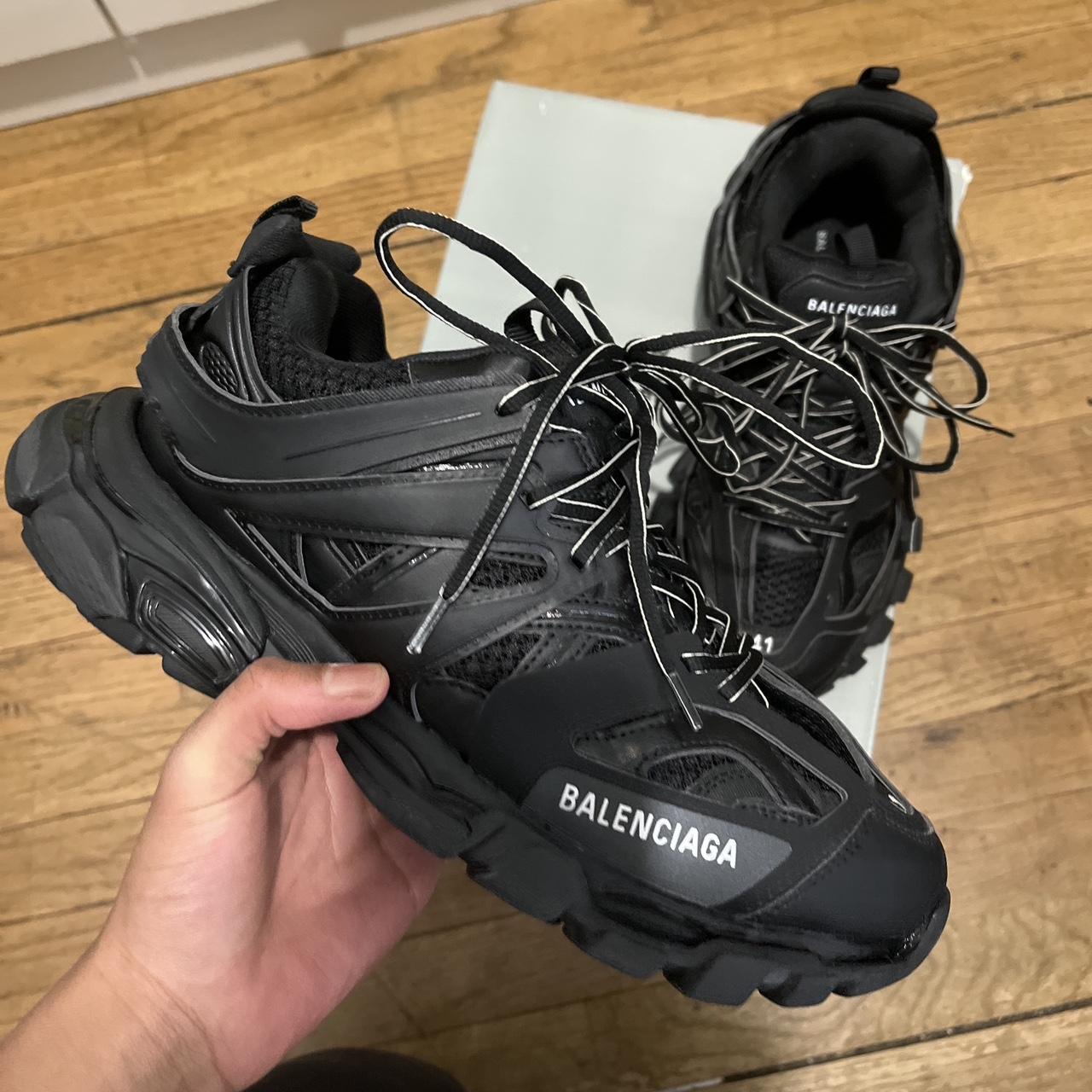 Balenciaga Men's Black Trainers | Depop