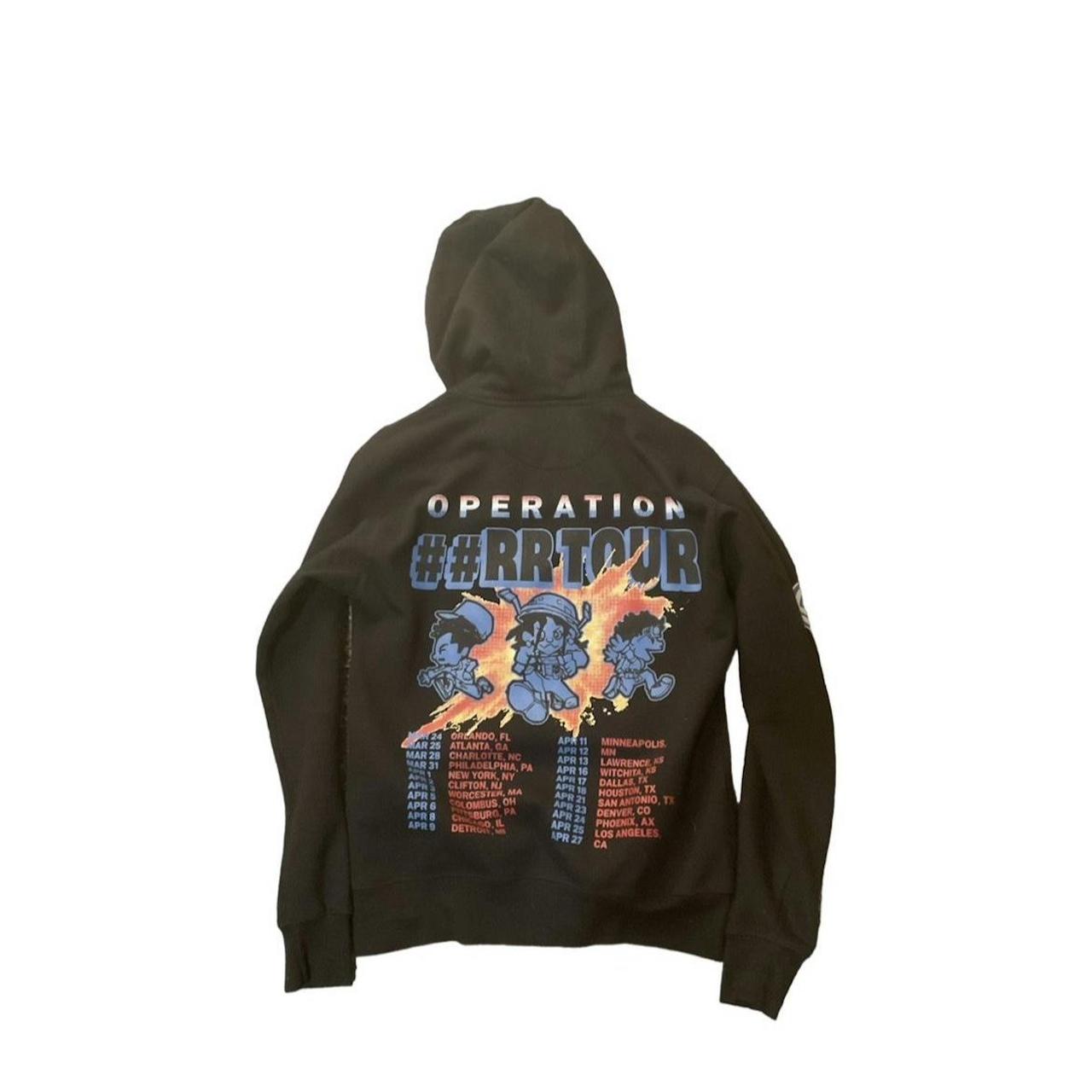 (RARE) Kankan RR Tour Hoodie Size S fits M Only... - Depop