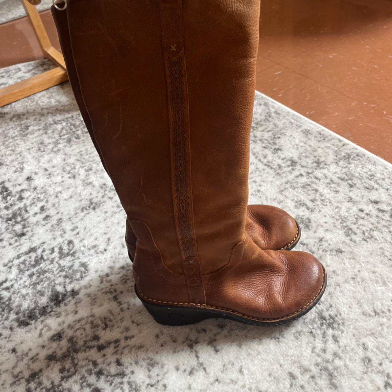 Ugg knee sale high leather boots