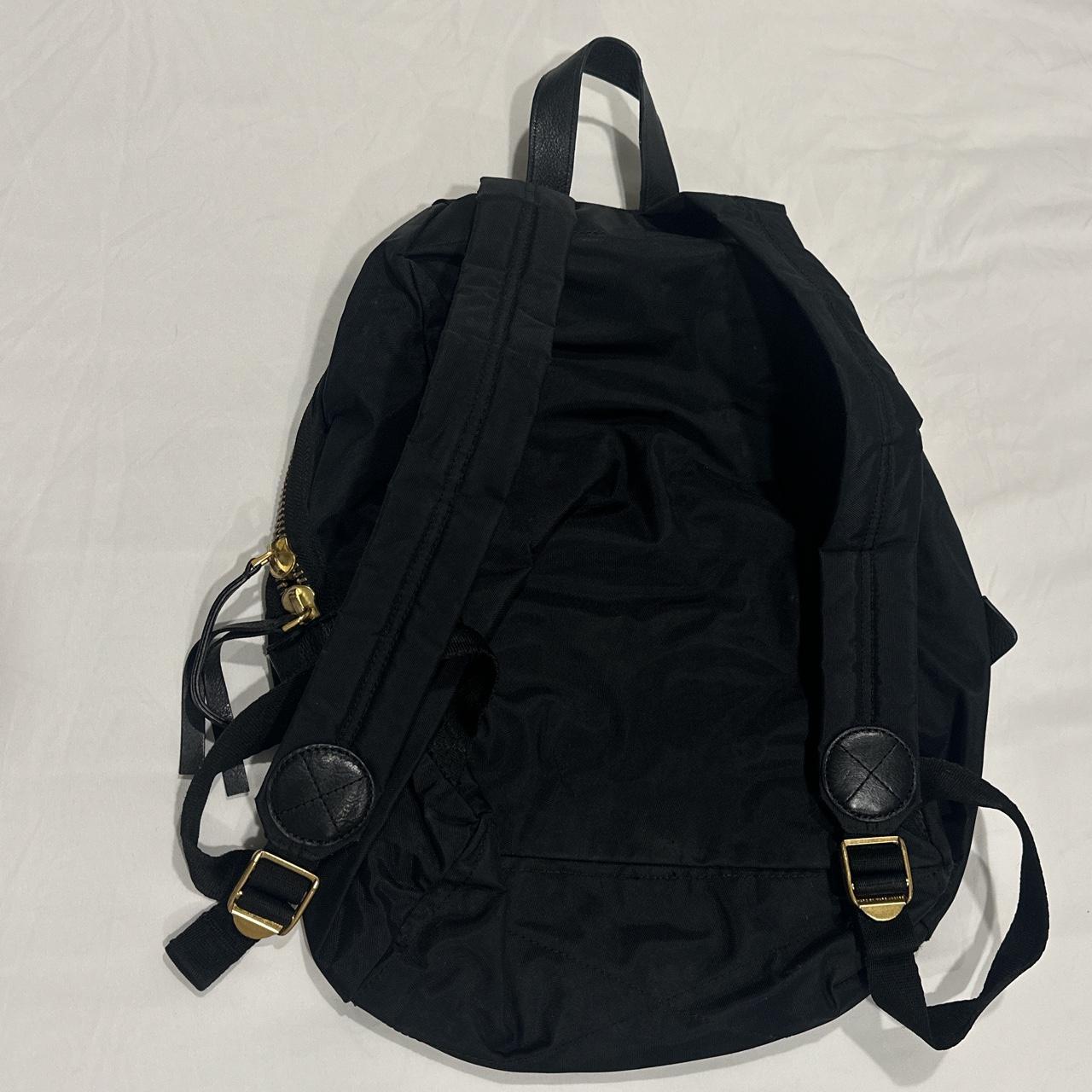 Marc Jacobs backpack Black and gold Lightly worn... - Depop