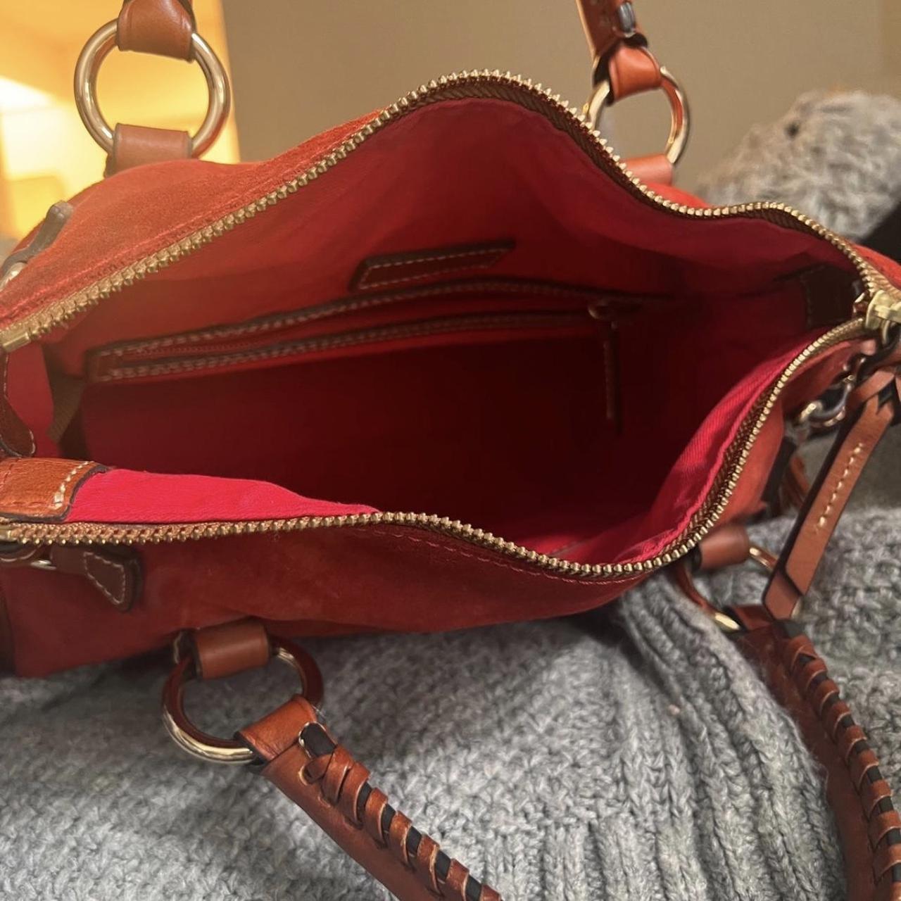 Dooney Bourke Suede Bristol Satchel Bag Super Depop