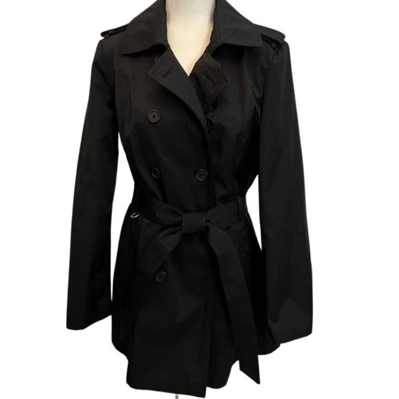 Express double clearance breasted trench coat