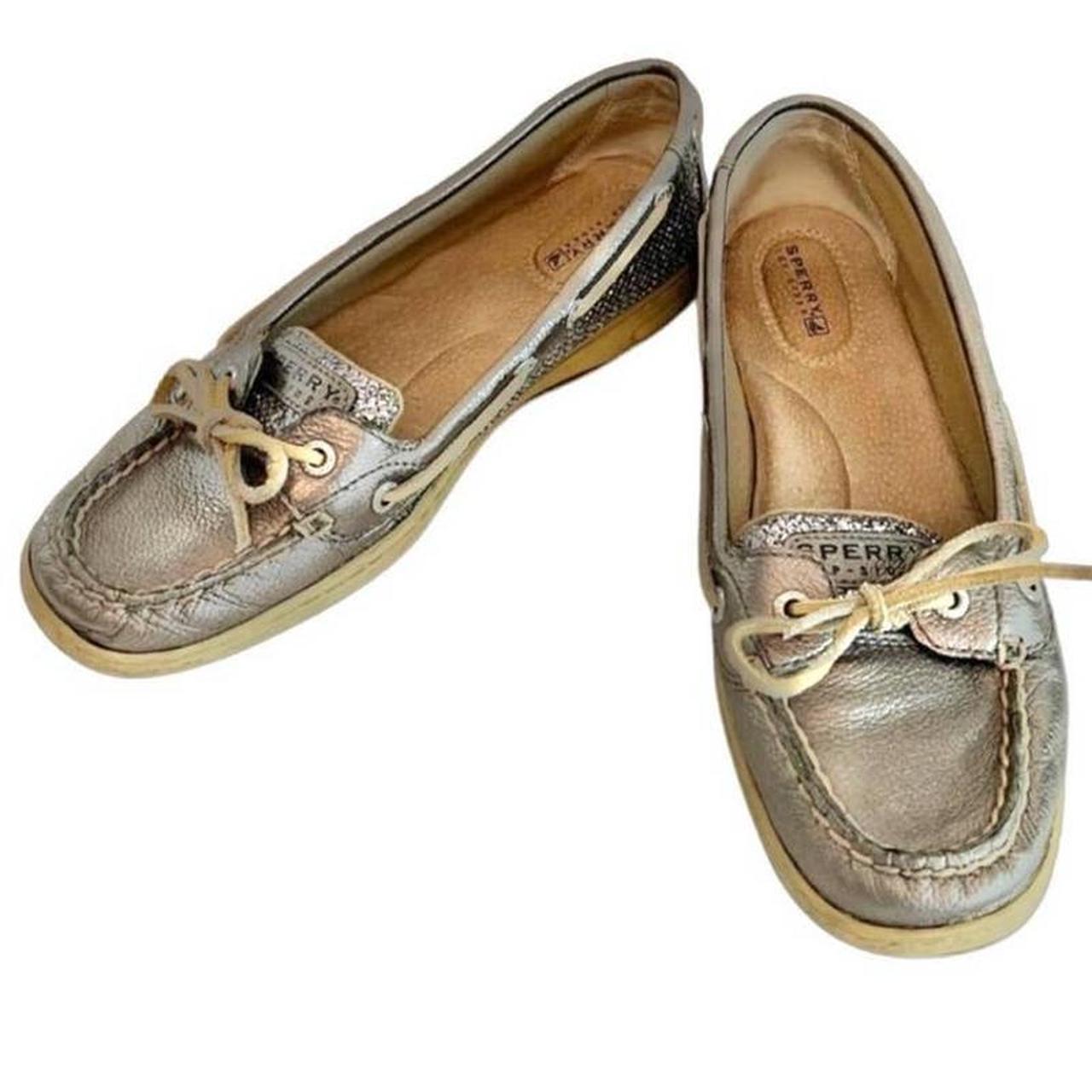 Women's angelfish sale metallic boat shoe