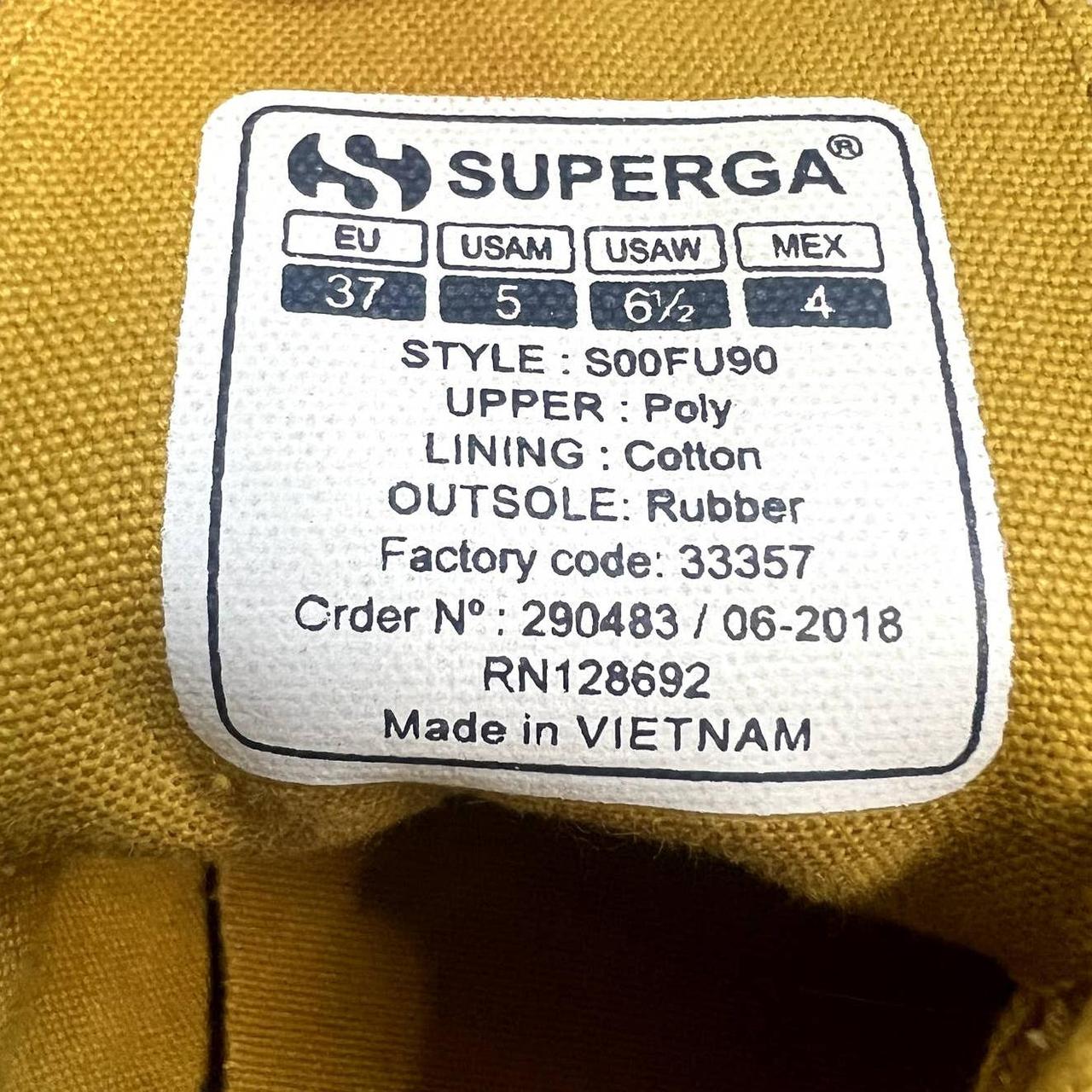 Superga best sale mustard yellow