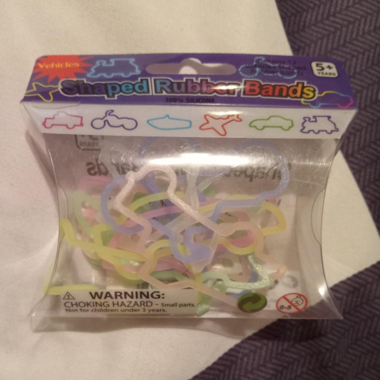 Silly Bandz Vehicle Shaped Silicone Rubber Bands Depop 