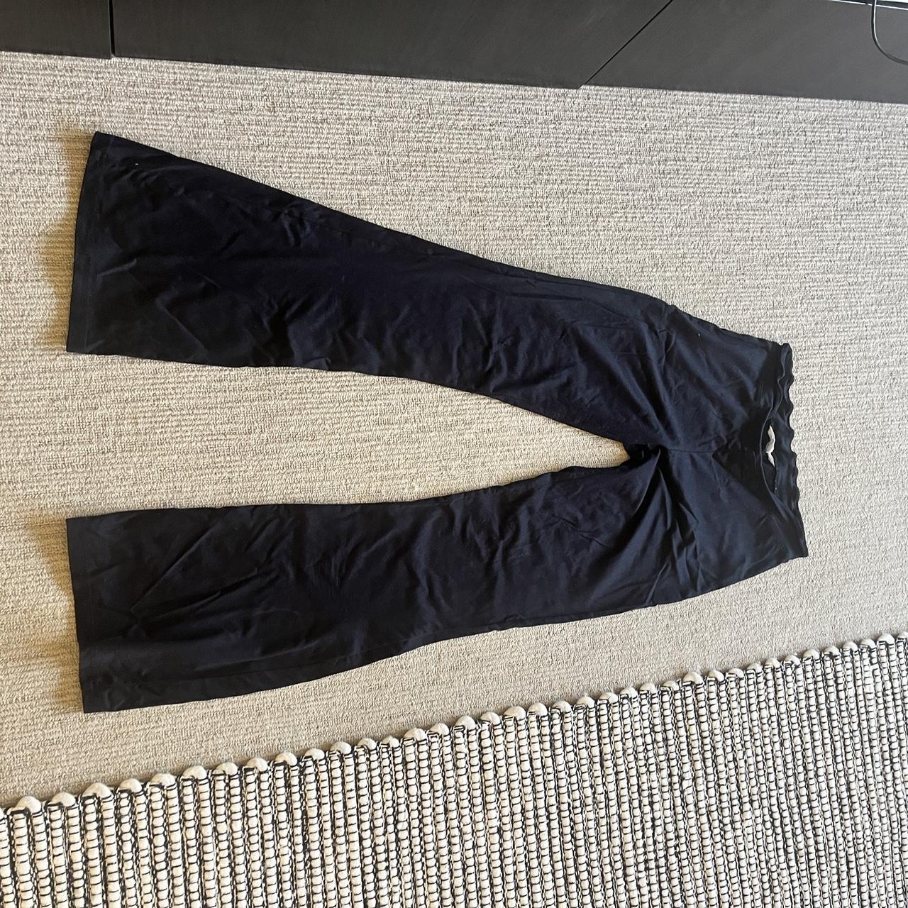 Glassons black flared leggings Depop
