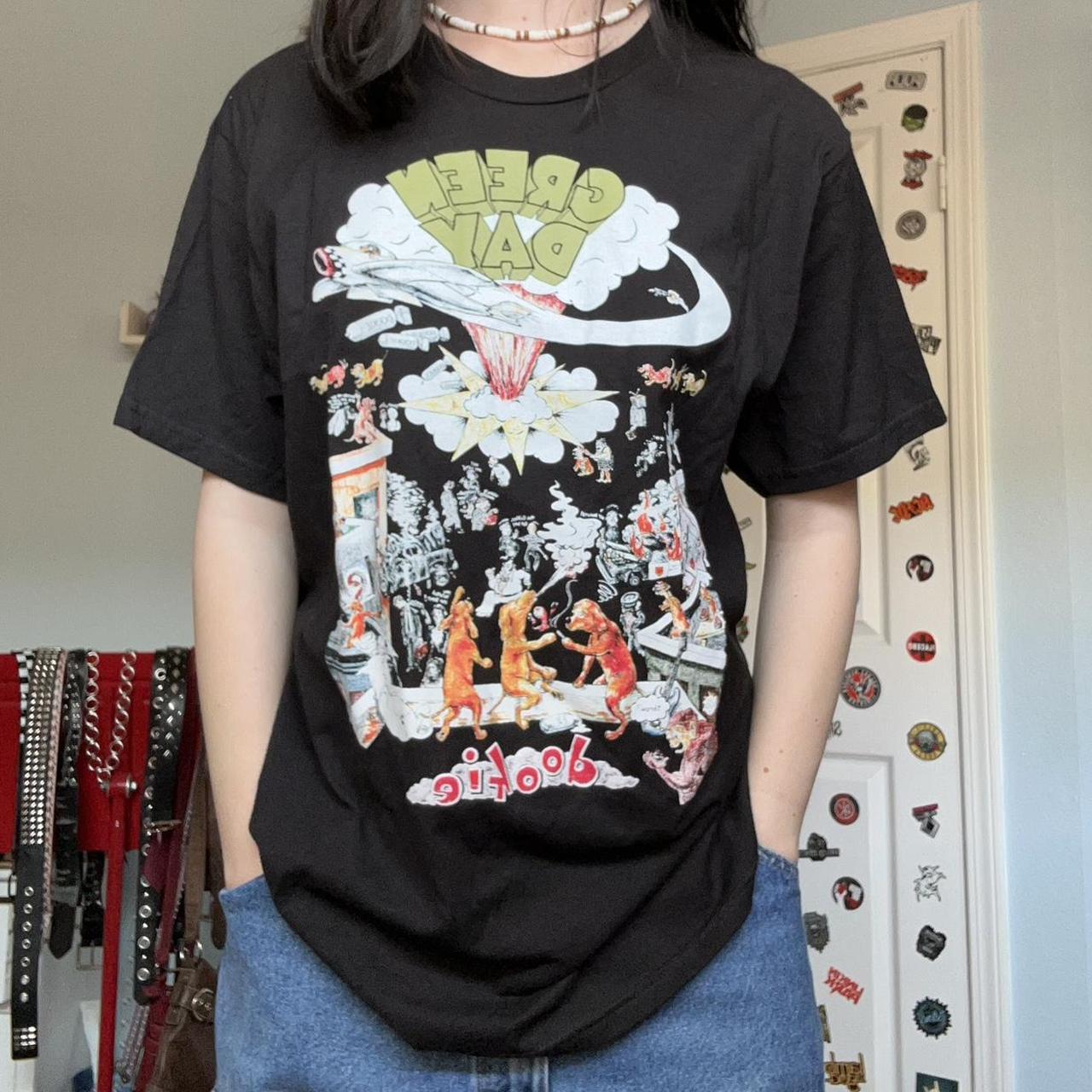 90s vintage green day dookie album cover oversized...