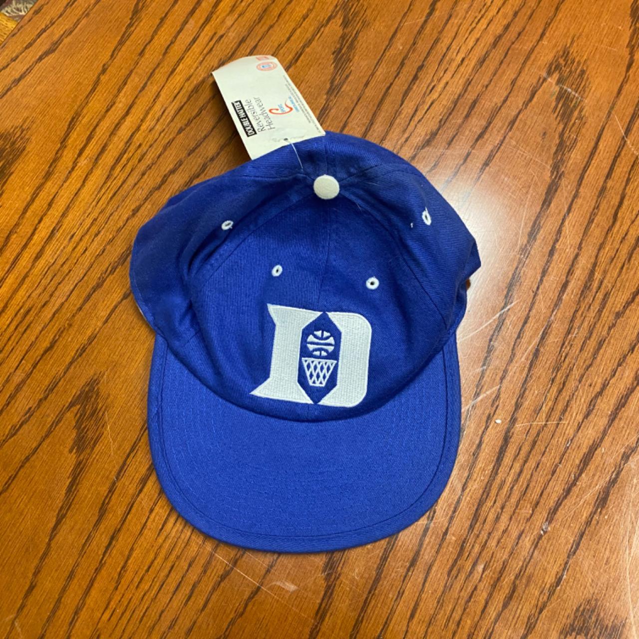 Reversible Duke blue devils hat - Depop