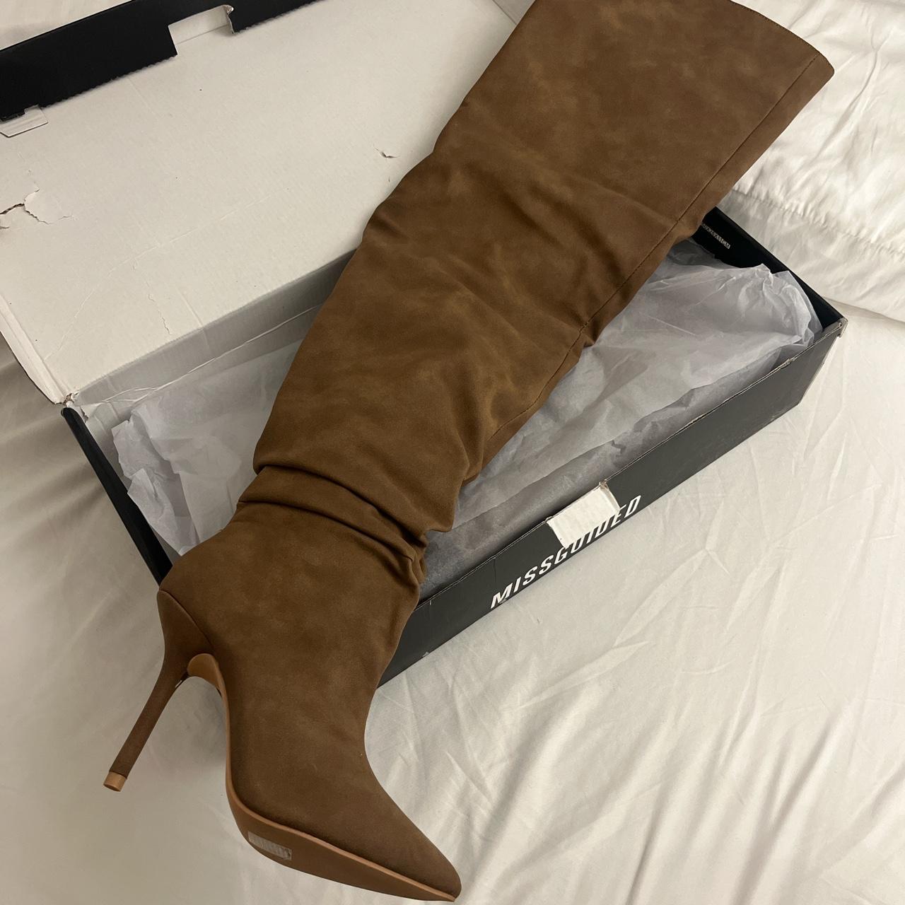 Missguided over deals the knee boots