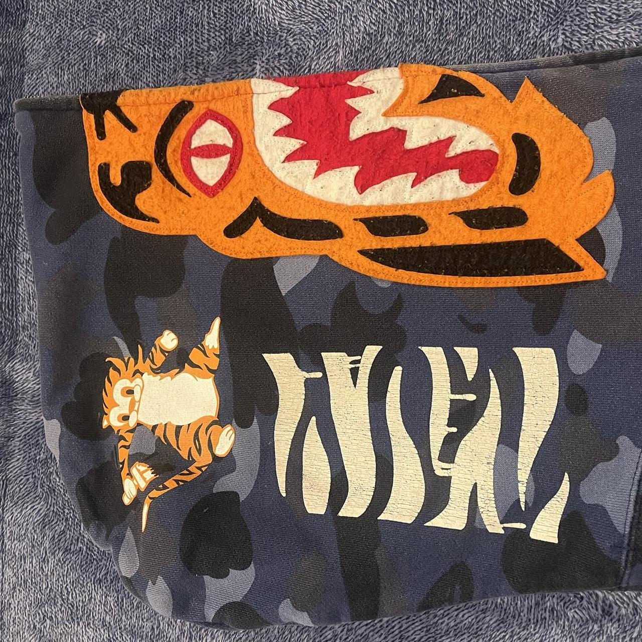 A Bathing Ape BAPE Colour Camo Tiger Full Zip. Depop