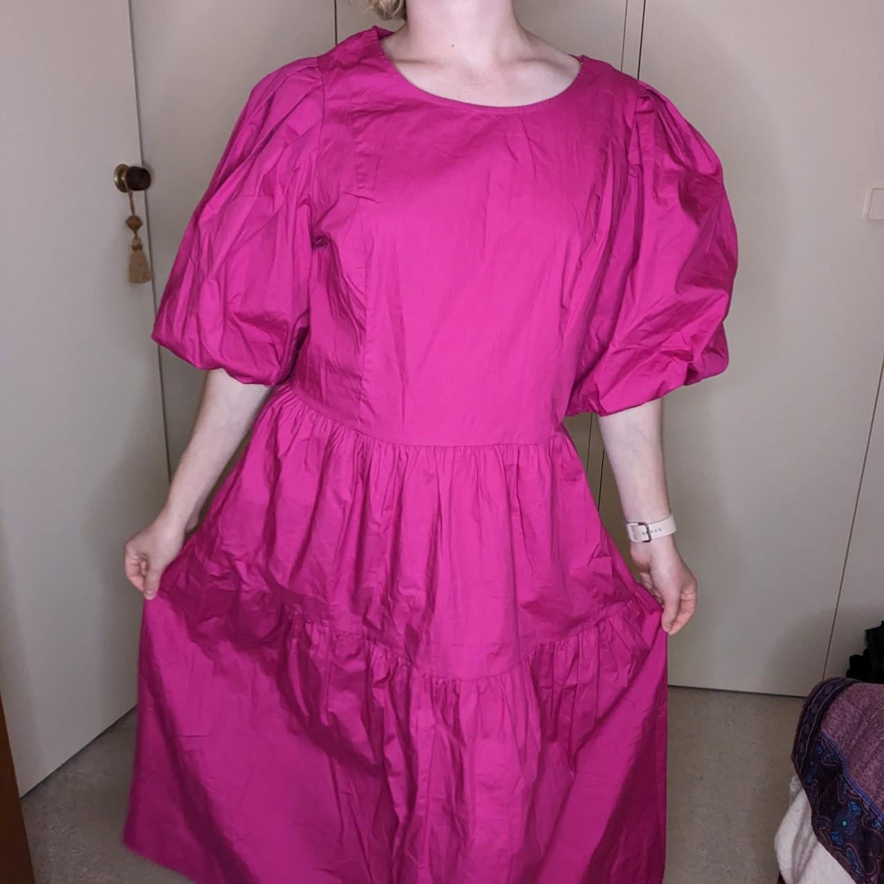 City Chic Women's Pink Dress Depop