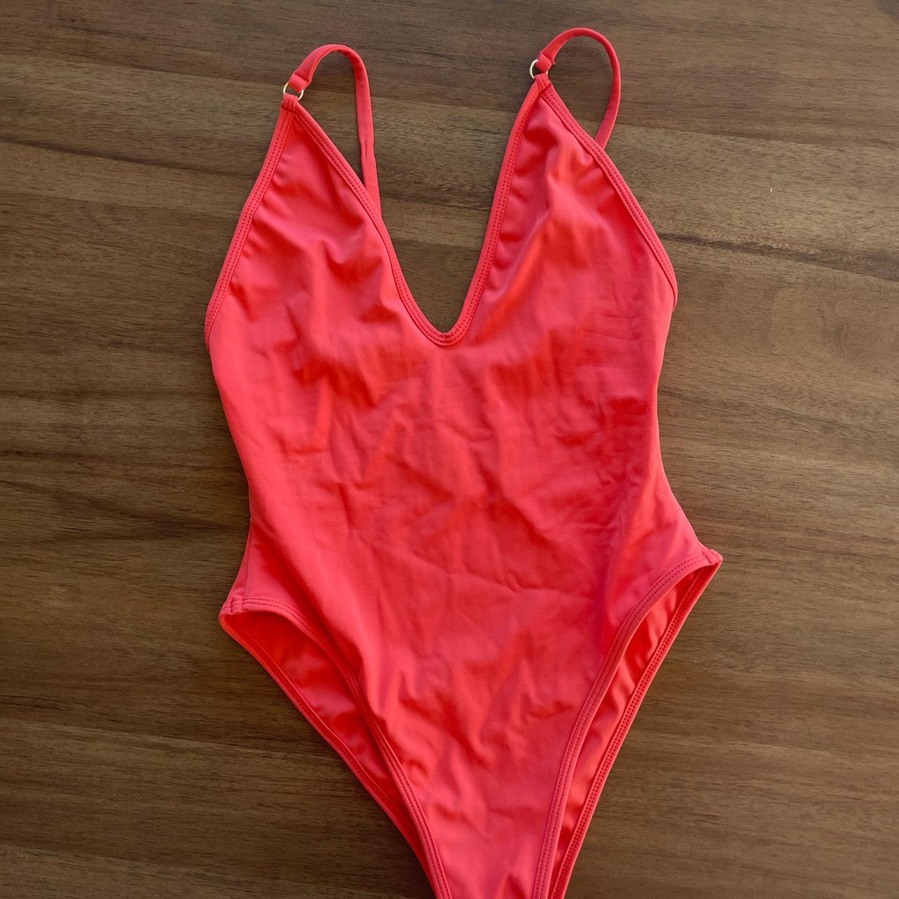 Text me before buying Gooseberry One Piece Coral... - Depop