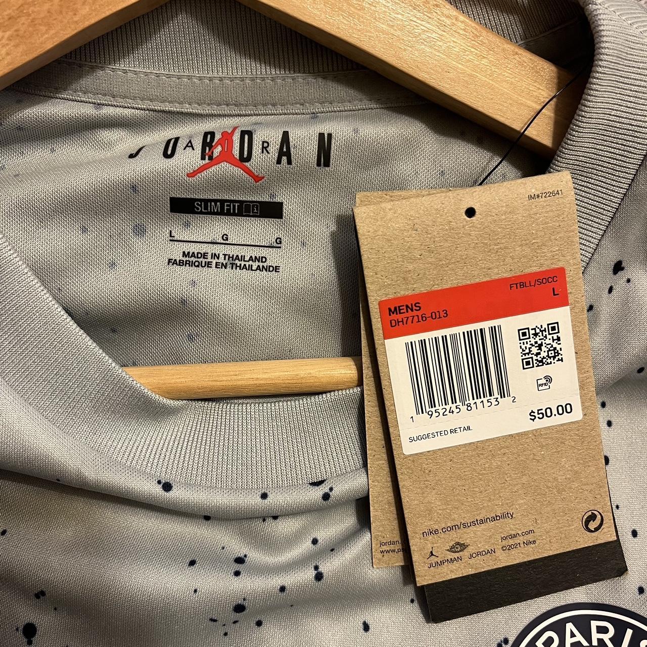 Psg Jordan 2021/22 Strike Jersey Mens large *slim... Depop