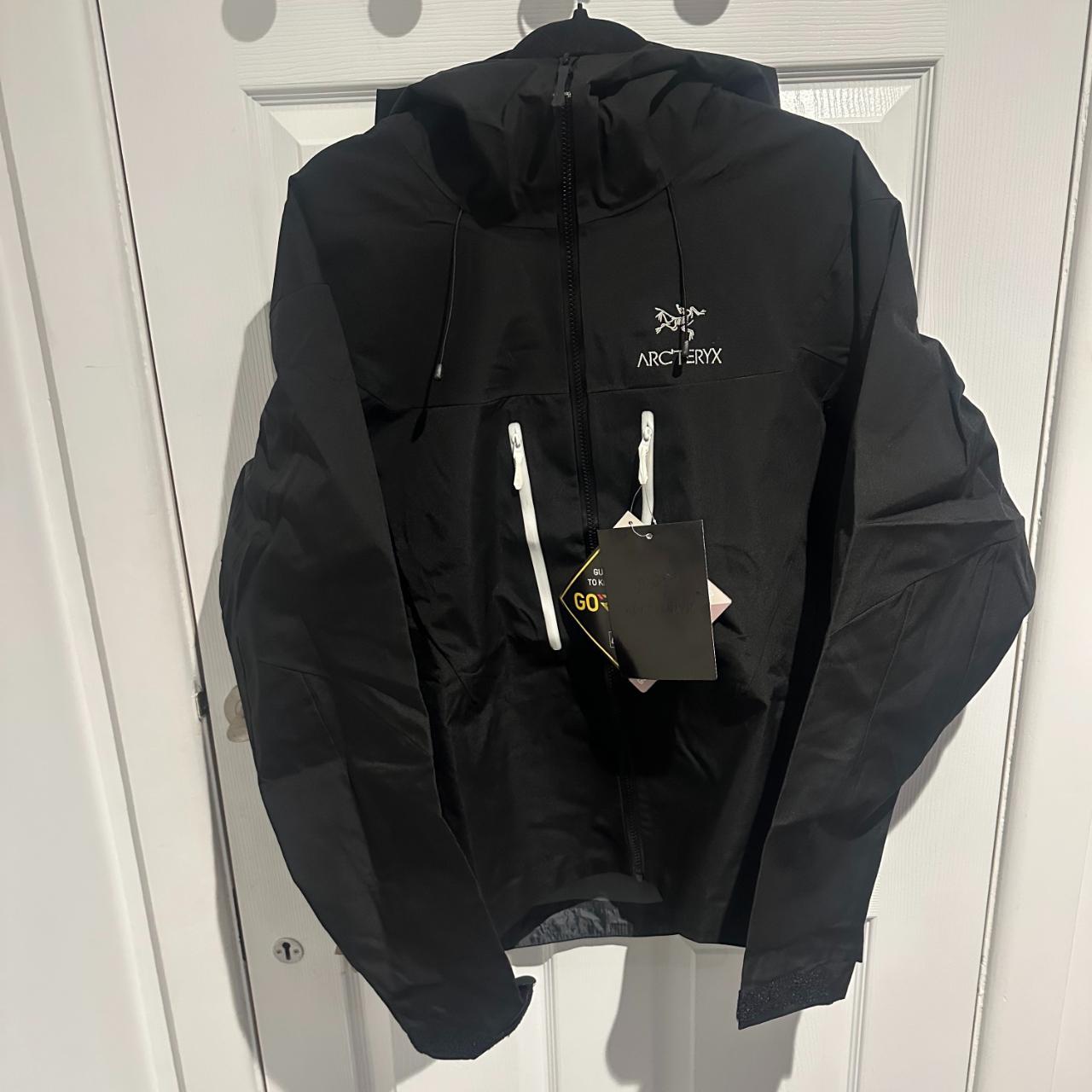 Arc'teryx Veilance Composite Hooded Jacket Black | Depop